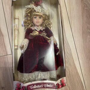 COLLECTORS CHOICE Bisque Porcelain Doll